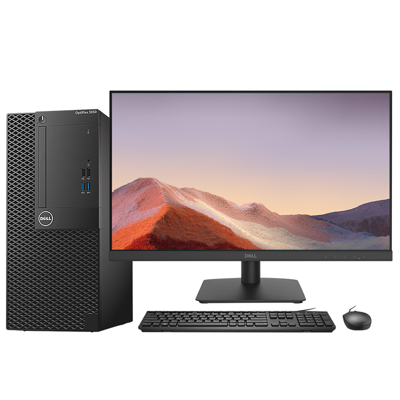 戴尔(dell) optiplex 3080 台式电脑 i5-10500/8g/256ssd/集成显卡